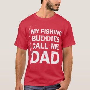 Camiseta Meus Amigos De Pesca Me Chamam De Pai 1