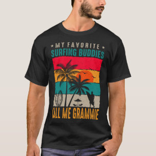 Camiseta Meus Amigos de Surfe Favoritos me chamam de GRAMIE