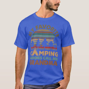 Camiseta Meus Amigos Favoritos De Acampamento Me Chamam De