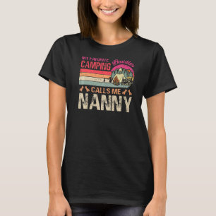 Camiseta Meus Amigos Favoritos De Acampamento Me Chamam De