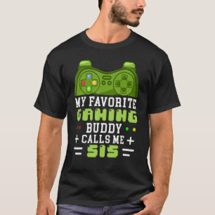 Camiseta Meus Amigos Favoritos De Jogos Me Chamam De Famíli