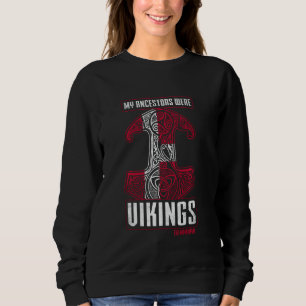 Camiseta Meus Ancestrais Vikings Dinamarca Antecestralidade