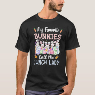 Camiseta Meus Bunnies Favoritos Me Chamam De Almoço, Lady C