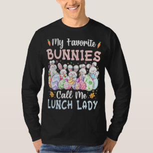 Camiseta Meus Bunnies Favoritos Me Chamam De Almoço, Lady C