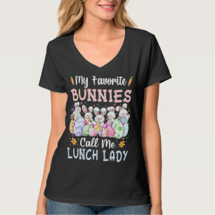 Camiseta Meus Bunnies Favoritos Me Chamam De Almoço, Lady C
