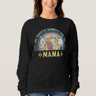 Camiseta Meus Bunnies Favoritos Me Chamam De Caça De Ovo De