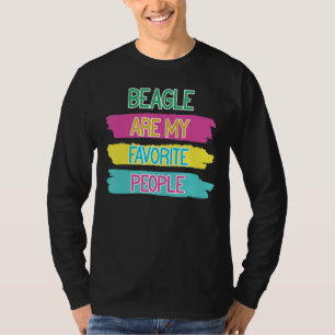 Camiseta Meus Cachorros de Beagle Favoritos do Pessoas
