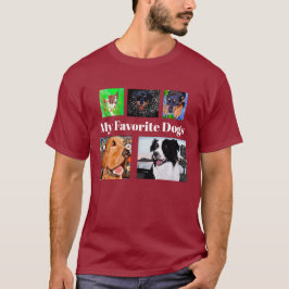 Camiseta Meus Cachorros Favoritos Criam seus próprios 5 lug