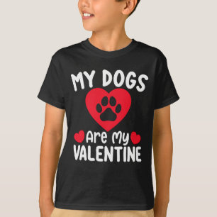 Camiseta Meus Cachorros São Meus Amantes De Pet Engraçados 