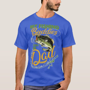 Camiseta Meus Camaradas De Pesca Me Chamam De Aniversário D