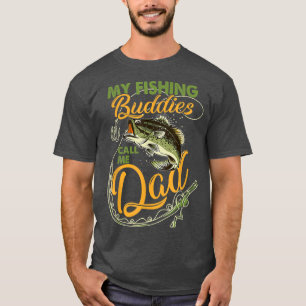 Camiseta Meus Camaradas De Pesca Me Chamam De Aniversário D
