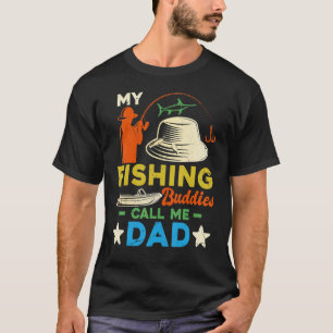 Camiseta Meus Camaradas De Pesca Me Chamam De Nascimento Do