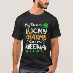 Camiseta Meus Charmes Favoritos De Sorte Me Chamam De Neena