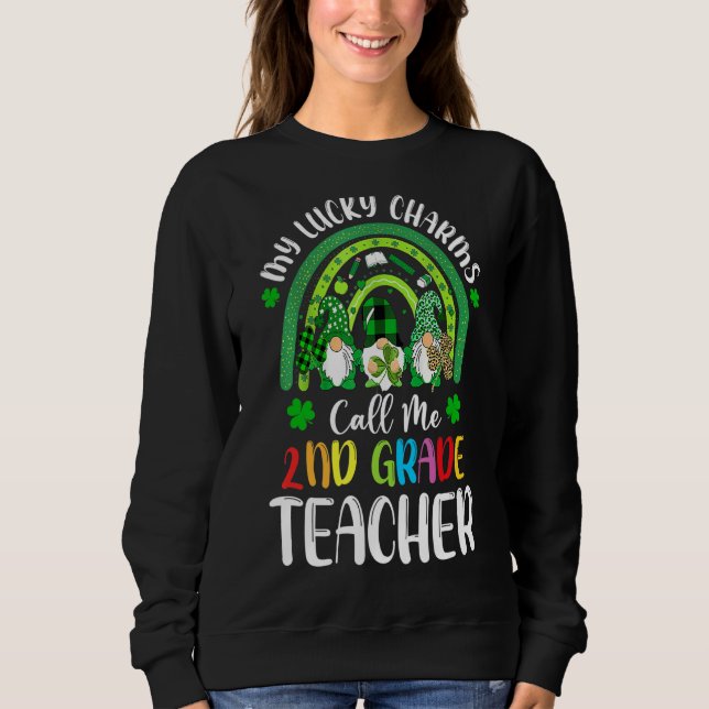 Camiseta Meus Charmes Sortudos Me Chamam De segundo Profess (Frente)