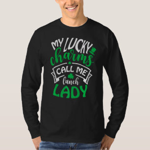 Camiseta Meus Charms da Sorte Me Chamam de Senhora do Almoç
