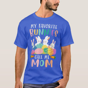 Camiseta Meus coelhos favoritos me chamam de Páscoa engraça