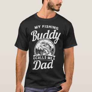 Camiseta Meus Companheiros de Pesca Me Chamam de Pai