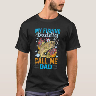 Camiseta Meus Companheiros de Pesca Me Chamam de Pai Roupas