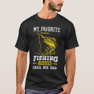Camiseta Meus Companheiros de Pesca Me Chamam de Papai Dia