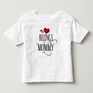 Camiseta Meus Corações Pertencem A Mamães
