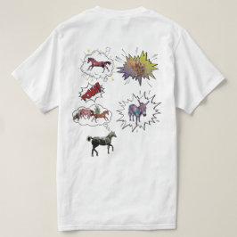 Camiseta meus designs de banda desenhada