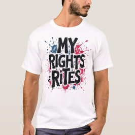 Camiseta MEUS DIREITOS = RITES - Gen Negrito Z Dia da Indep