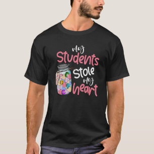 Camiseta Meus Estudantes Roubam Meu Professor De Coração En