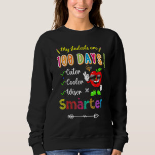 Camiseta Meus Estudantes São 100 Dias Mais Inteligentes Que