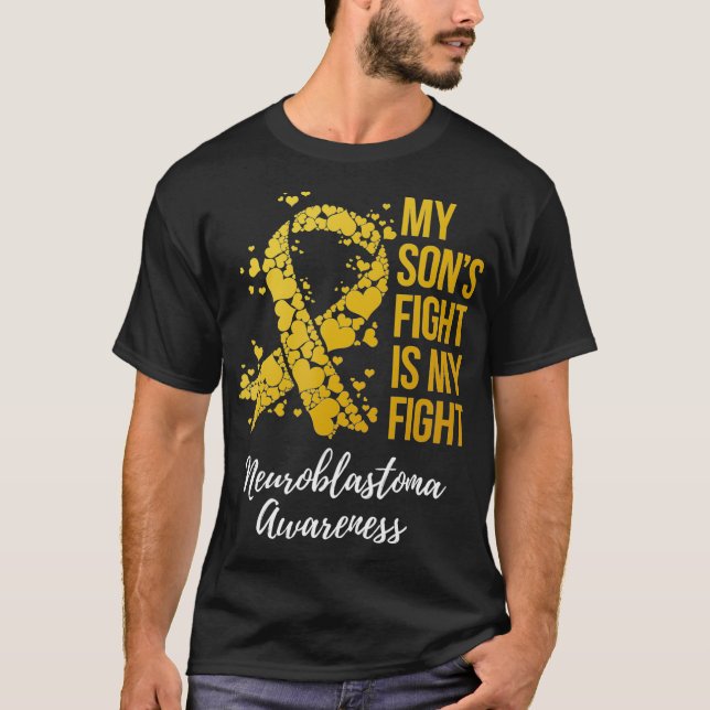 Camiseta Meus Filhos Combatem O Neuroblastoma (Frente)