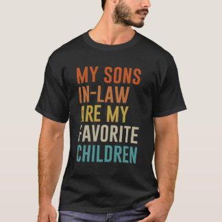 Camiseta Meus Filhos Em Direito São Minha Família De Filhos