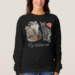 Camiseta Meus Filhos Medem Gato De Gato De Gato De Gato