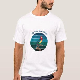 Camiseta Meus Filhos Têm Asas