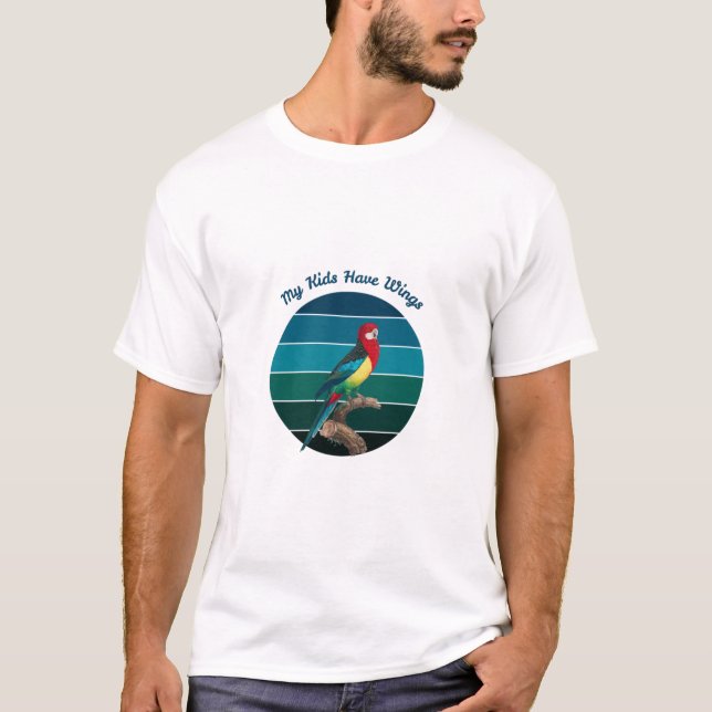 Camiseta Meus Filhos Têm Asas (Frente)