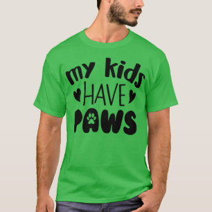 Camiseta Meus Filhos Têm Patas