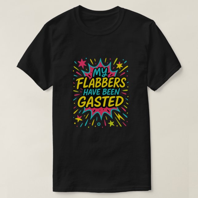 Camiseta Meus Flabores Foram Gastados, Testemunha Meme Tee (Frente do Design)