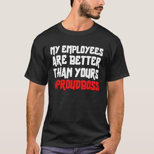 Camiseta Meus Funcionários São Melhores do que os Seus Chef (Frente)