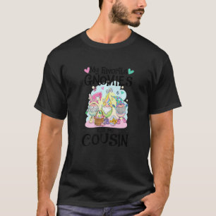 Camiseta Meus Gnomos Favoritos Me Chamam De Família Páscoa