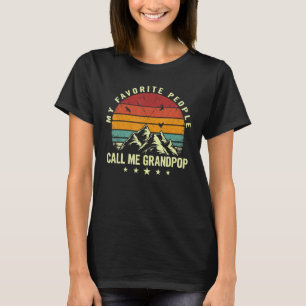 Camiseta Meus Homens Me Chamam De Vovô Legal Dia Dos Pais