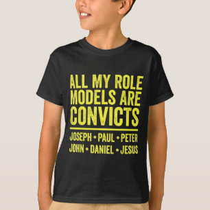 Camiseta Meus ídolos são condenados joseph paul peter john