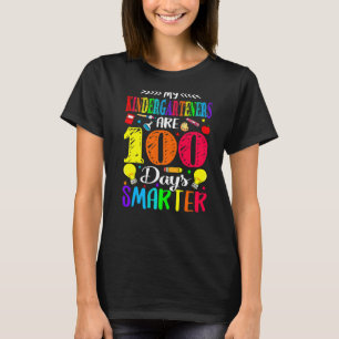 Camiseta Meus Jardineiros São 100 Dias Mais Inteligentes Do