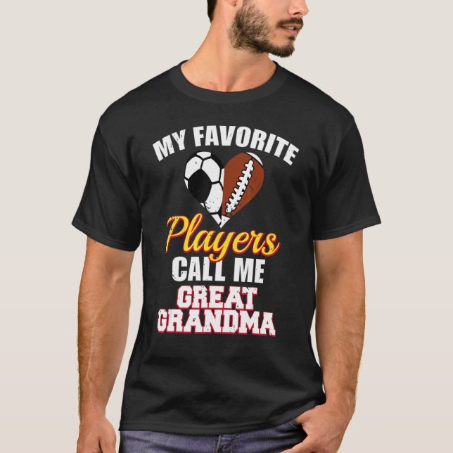 Camiseta Meus Jogadores De Futebol Favoritos Me Chamam De E (Frente)