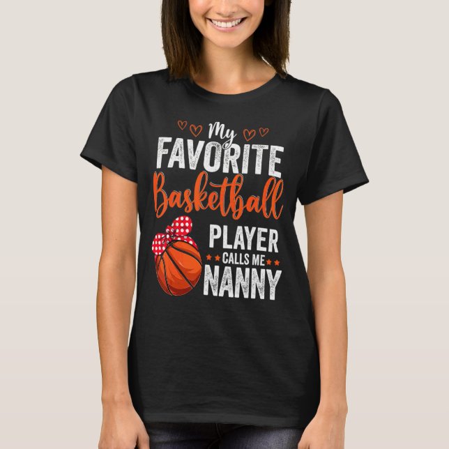 Camiseta Meus Jogadores Favoritos Me Chamam De Nanny Basbal (Frente)