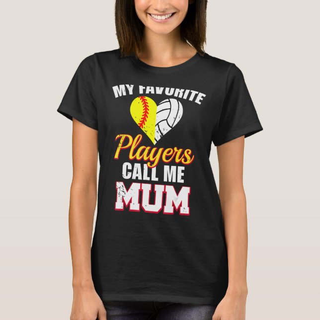 Camiseta Meus Jogadores Favoritos Me Chamam De Volleybal De (Frente)