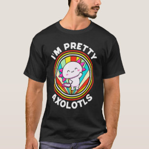 Camiseta Meus lindos axolotes Salamandra Relaxolotl andando