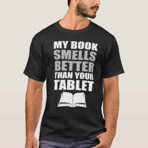 Camiseta Meus Livros Cheiram Melhor Que Seu Comprimido