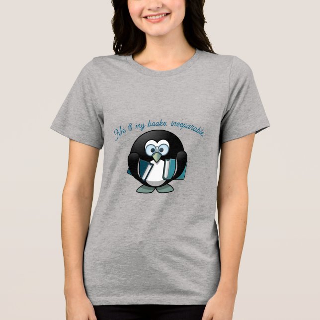 Camiseta Meus livros inseparáveis (Frente)