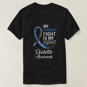 Camiseta Meus Maridos Combatem Meu Cancer De Luta Contra A