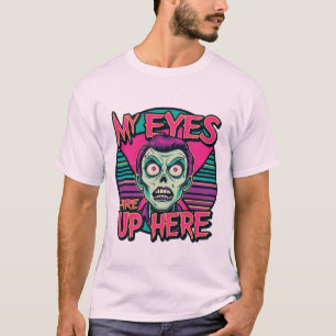 Camiseta Meus Olhos Estão Aqui 80s