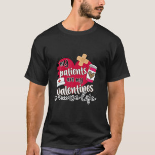 Camiseta Meus Pacientes São Namorados De Enfermeira Da CNA