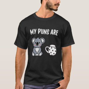 Camiseta Meus Peitos São Animais De Urso Koala Tea Pun Koal